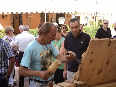 Rievocazione La nossa storia 'n Piaza, Malè 2013 — fotografia 10 di 20