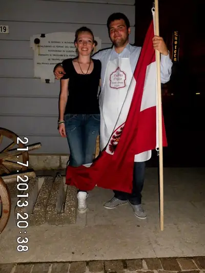 Rievocazione La nossa storia 'n Piaza, Malè 2013 — fotografia 15 di 20