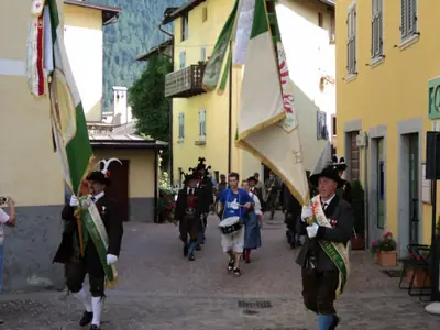 Rievocazione La nossa storia 'n Piaza, Malè 2013 — fotografia 18 di 20